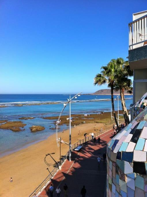 Ferienwohnung Sunrise-Sunset Amazing Seaviews Las Canteras Beach Las Palmas / Gran Canaria Exterior foto